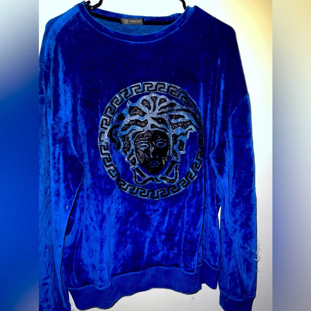 COPY - Versace Medusa Velvet Sweater